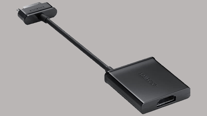 Hình ảnh Galaxy Tab HDTV Adapter ngoài thực tế