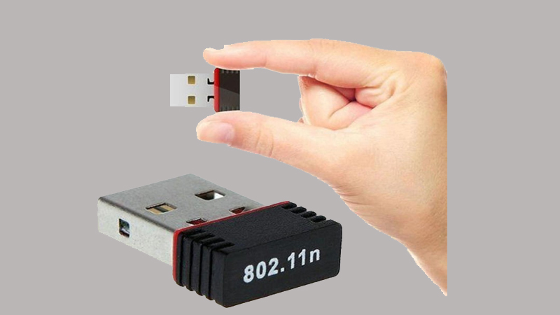 WiFi dongle USB ngoài đời thực