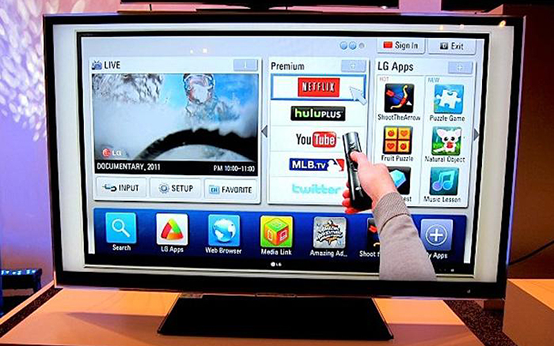 Tivi LG chạy hệ điều hành Netcast
