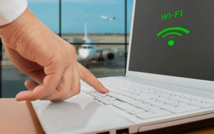 Đặt máy tính tại nơi có thể nhận tín hiệu không dây