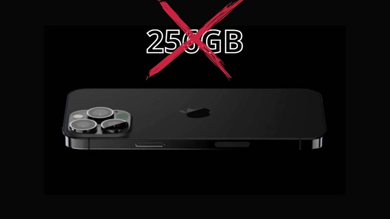Dòng iPhone 13 Pro có thể không có bản 256GB Dòng iPhone 13 Pro có thể không có bản 256GB