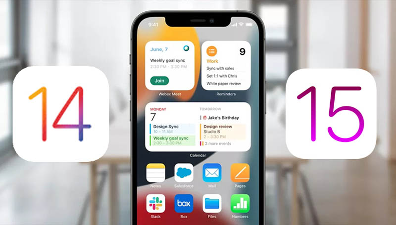 Cập nhật hệ điều hành iOS mới
