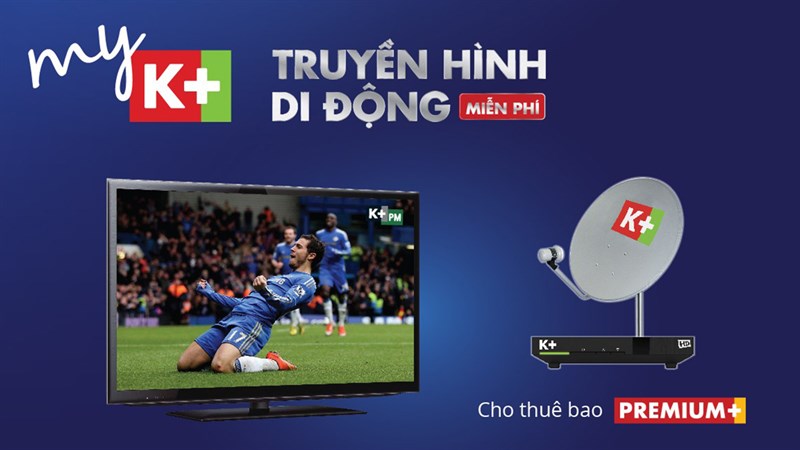 K+ chiếu được mấy TV K+ chiếu được mấy TV