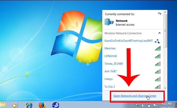 Làm thế nào để phát Wi-Fi từ máy tính không cần dùng phần mềm 1