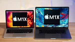 Hình minh họa Macbook 2021 kích thước 14 inch và 16 inch