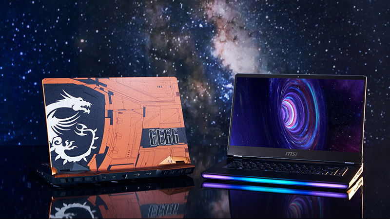 Một chiếc laptop thuộc dòng MSI GE Raider Series