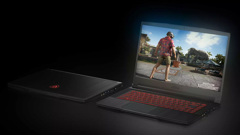 Một chiếc laptop thuộc dòng MSI GF Thin Series