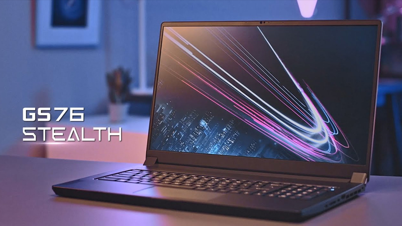 Một chiếc laptop thuộc dòng MSI GS Stealth Series
