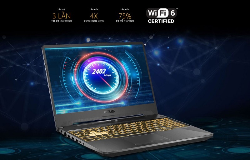 Thiết kế của laptop Asus TUF Gaming FX506LH i5