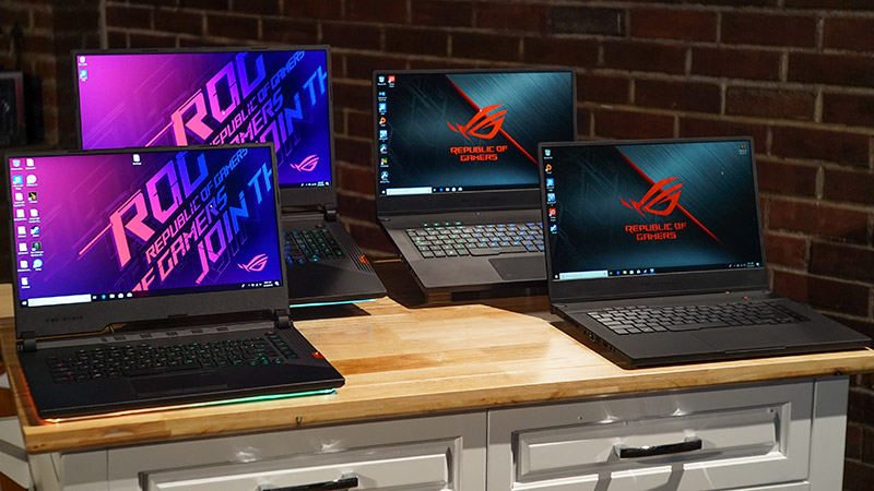 Dòng laptop gaming của Asus