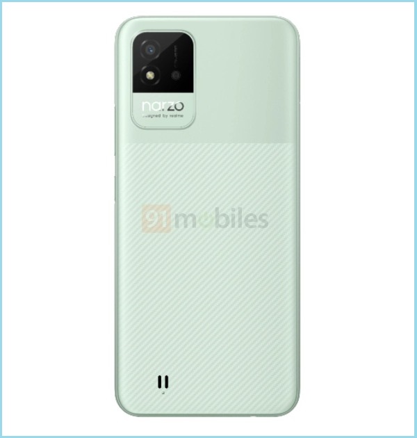 Realme Narzo 50i lộ ảnh render phía sau với thiết kế trẻ trung, dự là mẫu smartphone có giá rẻ nhất của dòng Narzo 50 Realme Narzo 50i lộ ảnh render phía sau với thiết kế trẻ trung, dự là mẫu smartphone có giá rẻ nhất của dòng Narzo 50