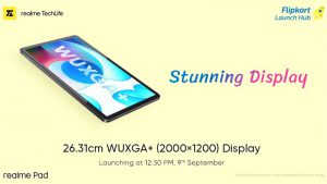 Realme Pad sẽ chính thức ra mắt vào ngày 9/9/2021