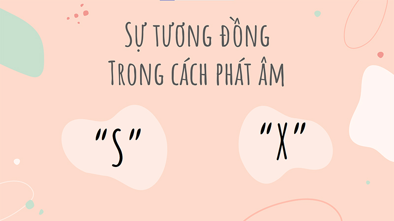 Sự tương đồng trong cách phát âm dẫn đến sự nhầm lẫn