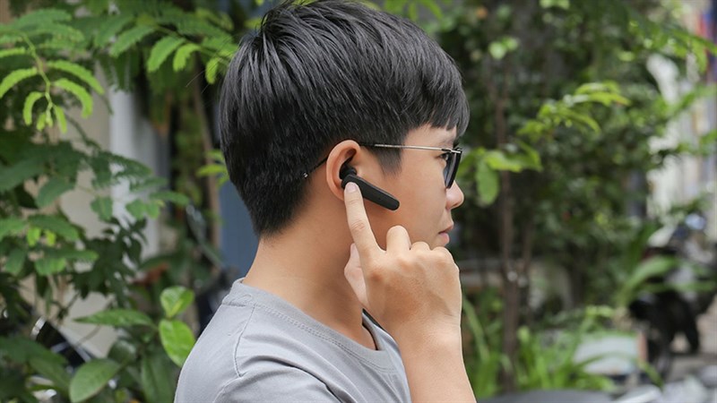 Tai nghe Bluetooth Roman R553X Đen Tai nghe Bluetooth Roman R553X Đen