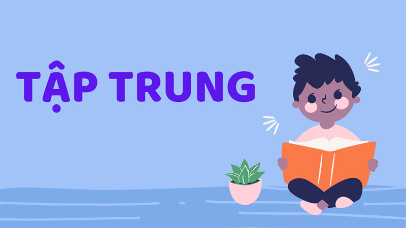 Tập trung mới là từ đúng