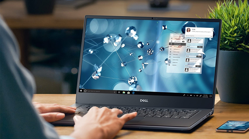 Laptop có thiết kế đơn giản, tinh tế