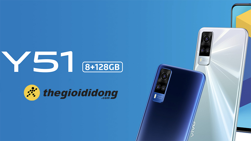 Camera trước 16MP của Y51 tích hợp chế độ chống rung điện tử và hỗ trợ quay video Full HD
