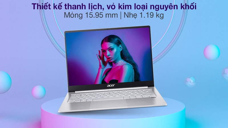 Thiết kế bên ngoài của laptop