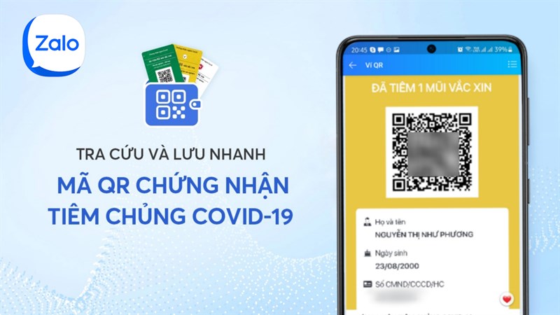Cách tra cứu chứng nhận tiêm chủng Covid-19 bằng Zalo Cách tra cứu chứng nhận tiêm chủng Covid-19 bằng Zalo