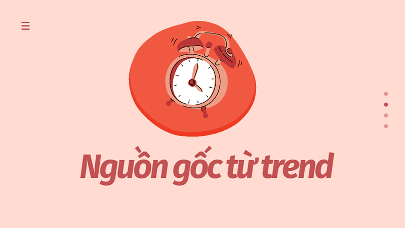 Nguồn gốc từ trend