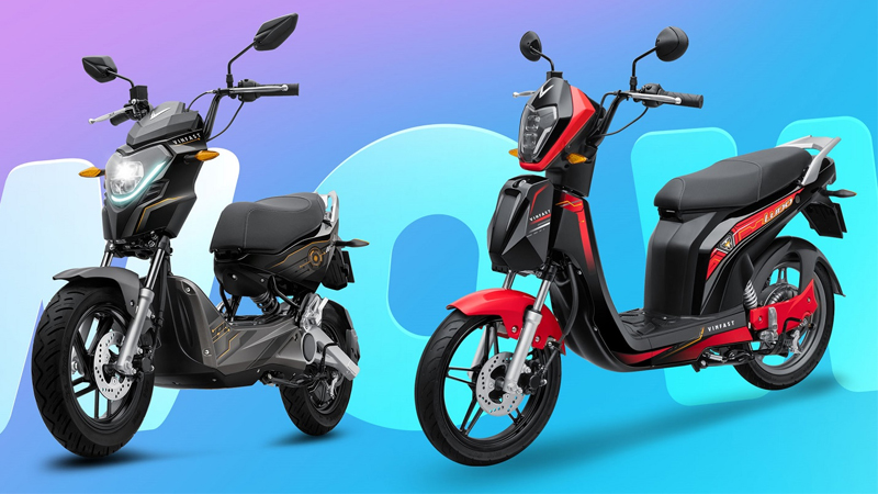 Xe máy điện có rất nhiều mẫu mã khác nhau