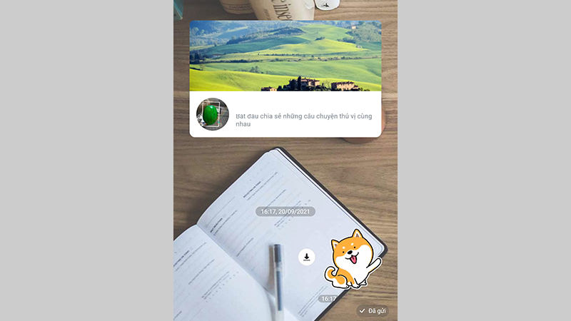 Tin nhắn Zalo đã được xóa