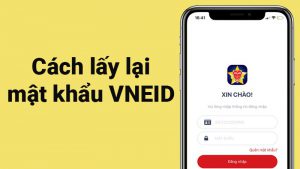 Cách lấy lại mật khẩu VNEID khi quên nhanh, đơn giản, chi tiết
