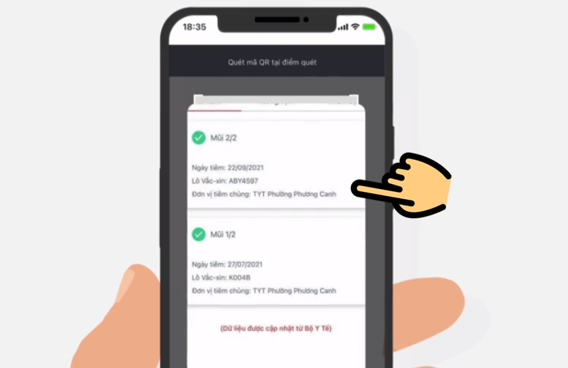 thông tin tiêm vắc-xin Covid-19 trên thẻ căn cước công dân thông tin tiêm vắc-xin Covid-19 trên thẻ căn cước công dân