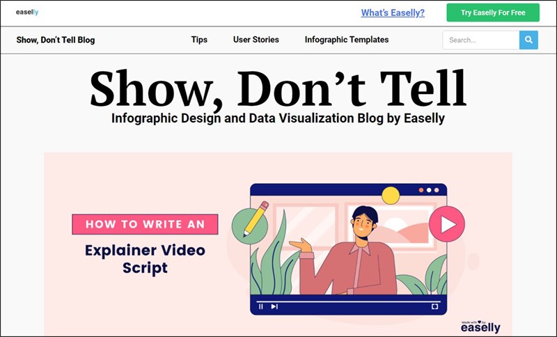 Easel.ly - Tạo infographic online miễn phí Easel.ly - Tạo infographic online miễn phí