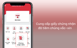 Sổ sức khỏe điện tử: App chứng nhận tiêm vắc xin Covid 19