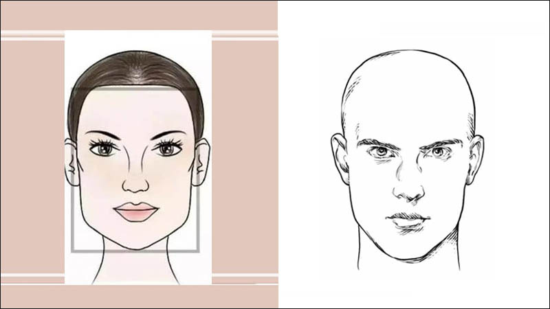 Khuôn mặt thuôn dài hay chữ nhật