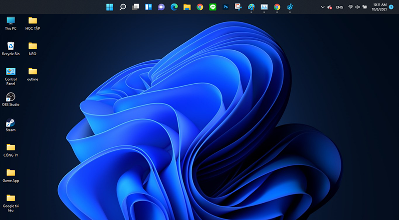 Cách thay đổi vị trí thanh Taskbar
