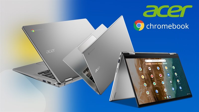 Acer tung ra mẫu Chromebook màn hình lớn cho nhu cầu làm việc, học tập và giải trí