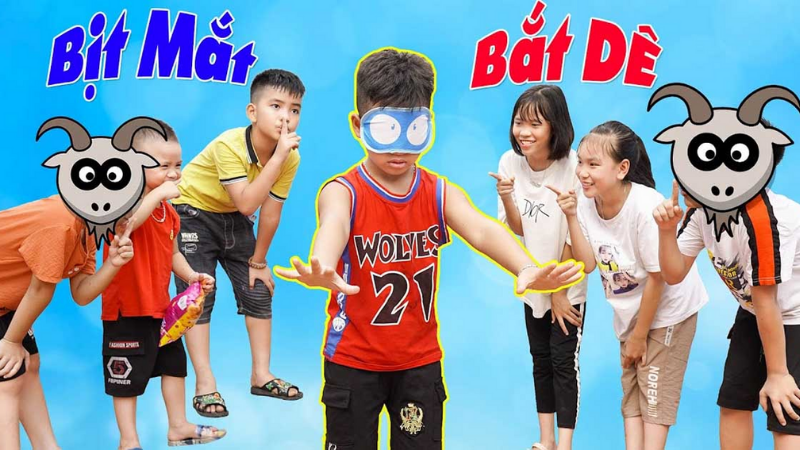 Chơi Bịt mắt bắt dê Chơi Bịt mắt bắt dê