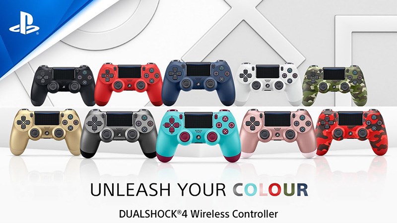 Các màu sắc khác của tay cầm Sony Dualshock 4 Các màu sắc khác của tay cầm Sony Dualshock 4