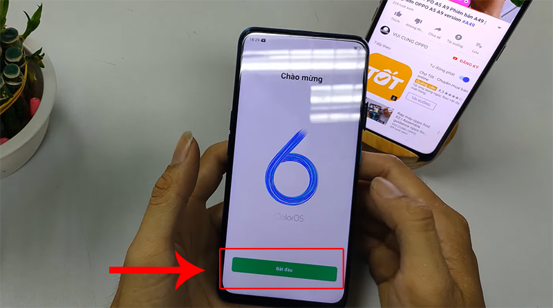 Chọn Bắt đầu
