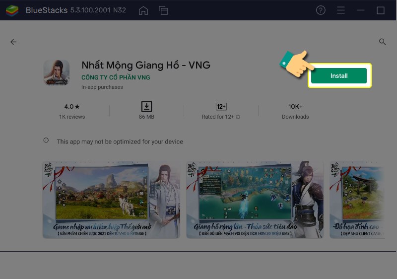 Cài đặt game Cài đặt game