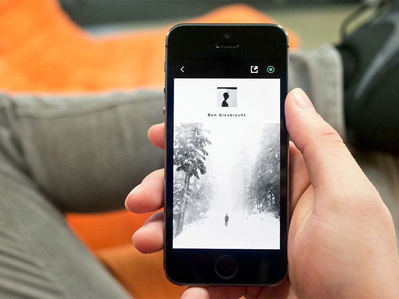 Phần mềm VSCO trên iPhone 6 Plus