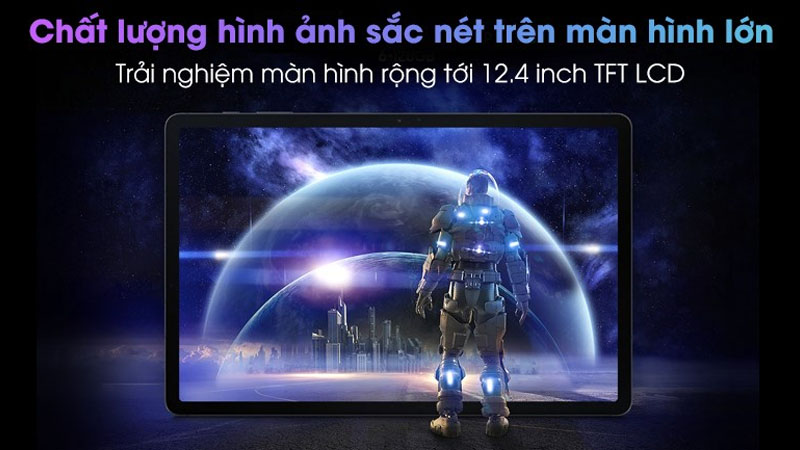 Galaxy Tab S7 FE mang đến chất lượng hình ảnh và âm thanh đỉnh cao