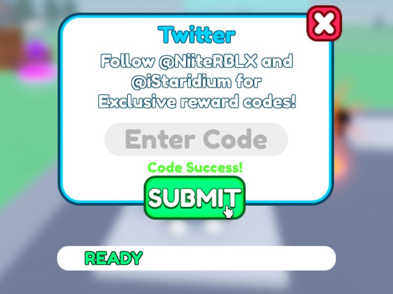 Thông báo nhập code thành công