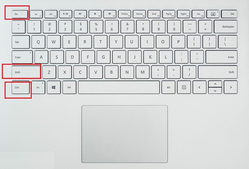 Ctrl + Shift + Esc