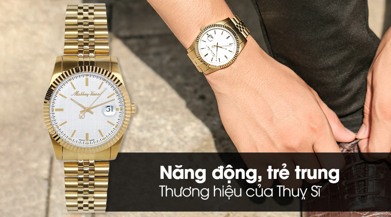 Mathey Tissot được pha trộn giữa nét cổ điển và hiện đại