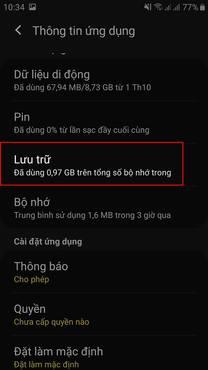 Chọn Lưu trữ Chọn Lưu trữ