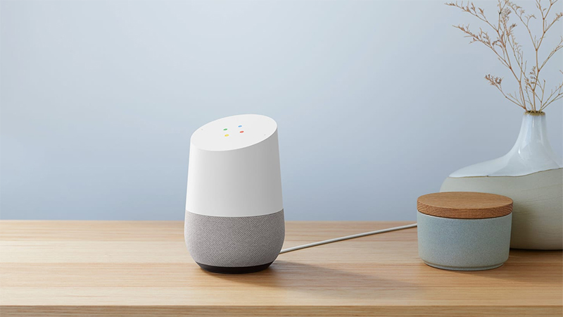 Google Home là một loa hình trụ