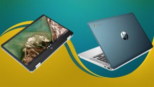 HP Chromebook x360 14a ra mắt với ba tùy chọn màu sắc: Ceramic White, Forest Teal và Mineral Silver