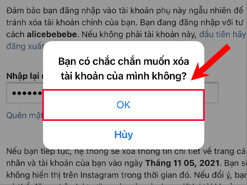 Bạn chọn OK để hoàn tất