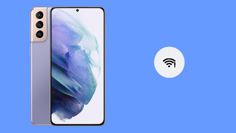 Biểu tượng WiFi kèm dấu chấm than