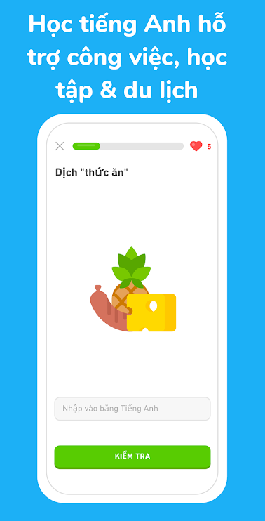 Duolingo: Phần mềm học Tiếng Anh lớp 4 Duolingo: Phần mềm học Tiếng Anh lớp 4