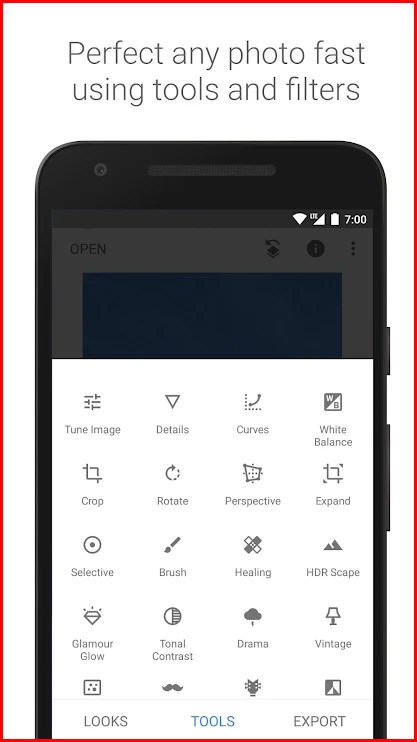 Snapseed: App chỉnh sửa ảnh chân dung đẹp Snapseed: App chỉnh sửa ảnh chân dung đẹp