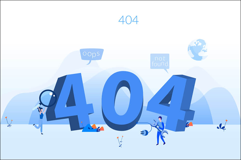 Lỗi 404 Not Found do URL bị thay đổi